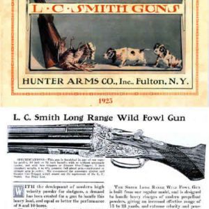 LC Smith 1925 Guns - Hunter Arms Co Gun Catalog