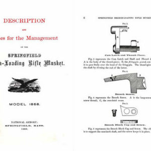 M1868 U.S. Rifle Springfield Breech Loading Manual