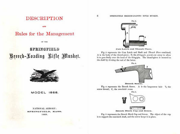M1868 U.S. Rifle Springfield Breech Loading Manual - GB-img-0