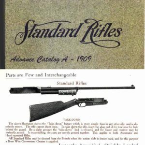 Standard Arms Company 1909 Gun Catalog A