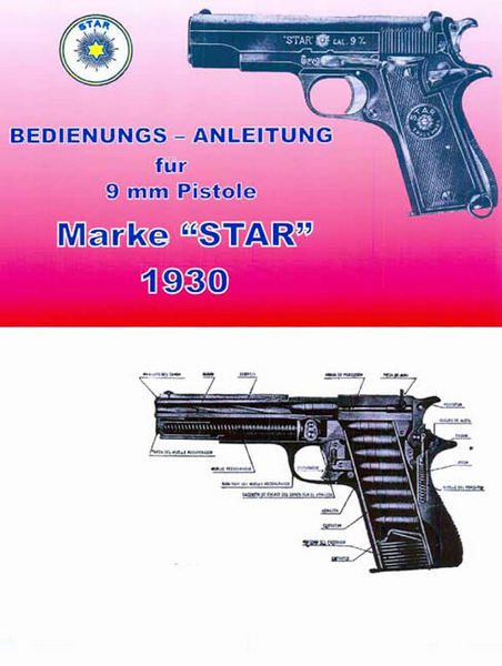 Star Pistol 1930 Catalog/Manual - GB-img-0
