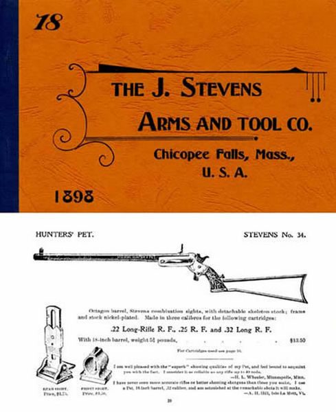 Stevens 1898 Arms and Tools Gun Catalog - GB-img-0