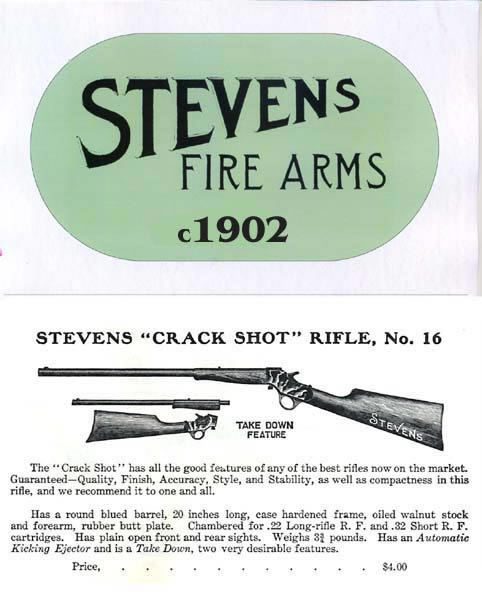 Stevens c.1902 Fire Arms Abridged Catalogue - GB-img-0