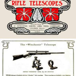 Stevens 1903 Gun Telescopes and Mountings Catalog