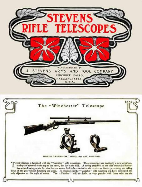 Stevens 1903 Gun Telescopes And Mountings Catalog - Cornell Publications