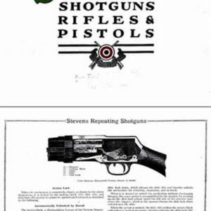 Stevens 1920 circa Firearms General # 55 Catalog