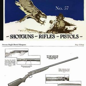 Stevens 1928 circa Rifle, Shot Gun, Pistol #57 Catalog