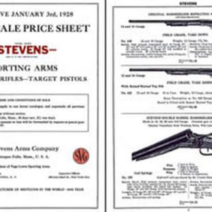 Stevens 1928 Wholesale Catalog