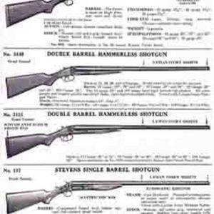 Stevens 1931 Retail Catalog