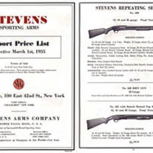 Stevens 1935 Export Catalog