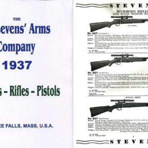 Stevens 1937 Arms Company Catalog