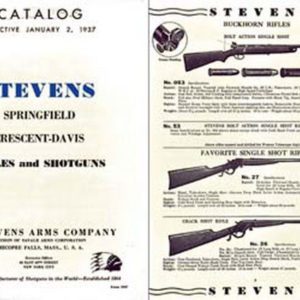 Stevens 1937 - Springfield - Crescent Davis Catalog