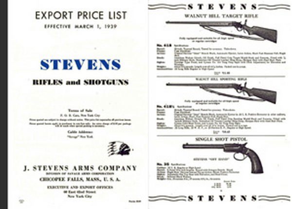 Stevens 1939 Export Catalog - GB-img-0