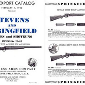 Stevens 1940 Export Catalog