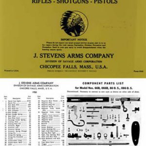 Stevens 1946 Component Parts Catalog