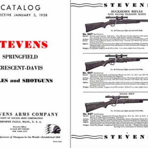 Stevens 1938-Springfield and Crescent/Davis Catalog