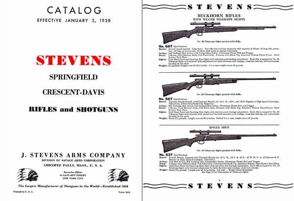 Stevens 1938-Springfield and Crescent/Davis Catalog - GB-img-0