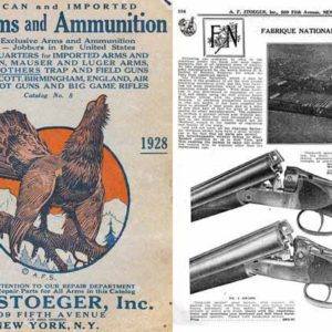 Stoeger 1928 Arms & Ammunition Catalog No. 8