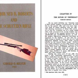 Schuetzen Rifle, The 1951