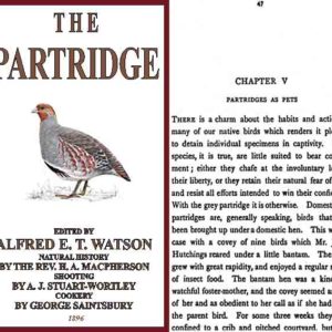 The Partridge 1896 edited by Alfred T. Watson