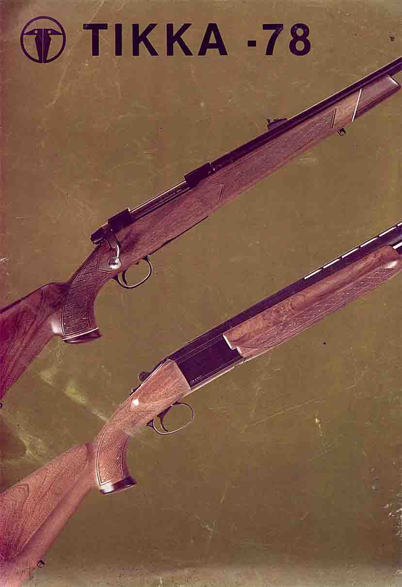 Tikka (Finland) 1978 Firearms Catalog - GB-img-0