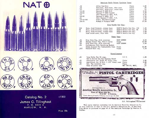 Tillinghast Ammunition 1955 Catalog - GB-img-0