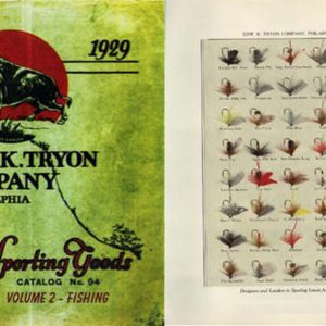 Edw K Tryon Company Sporting Goods 1929 #94 Vol II Fishing