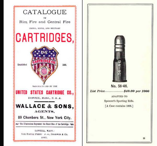 United States Cartridge Co. 1881 Ammunition Catalog - GB-img-0