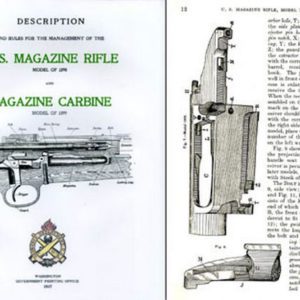 U.S. Magazine Rifle & Carbine Model 1898 & 1899 Krag Manual (1917 edition)