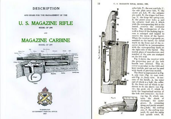 U.S. Magazine Model 1898 & 1899 Krag Manual (1917 edition) - GB-img-0