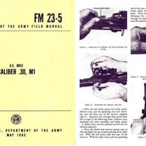 U.S. Rifle Model M1 1965 - .30 Cal Field Manual