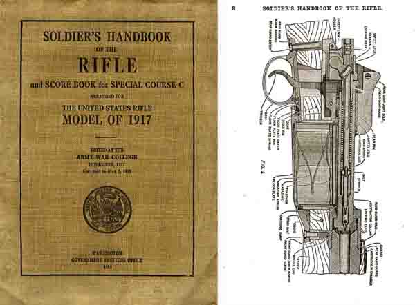 U.S. Rifle Model 1917 .30 Cal- Lee Enfield-1918 Soldier's Handbook - GB-img-0