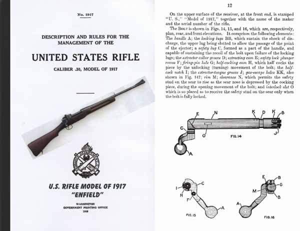 U.S. Rifle Model 1917 - Lee Rifle Rules for the Mgmt (white)- GB-img-0