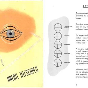 Unertl Telescopes 1952 Circa