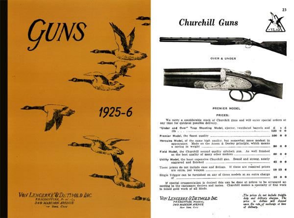 Von Lengerke & Detmold 1925-6 Gun & Sports Catalog (NY) - GB-img-0