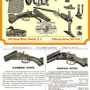 Von Lengerke & Detmold 1890 Gun Catalog (NY)