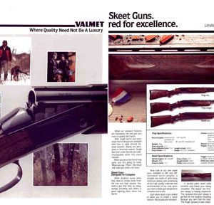Valmet (Finland) 1985 Gun Catalog