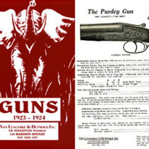 Von Lengerke & Detmold 1923-1924 Gun Catalog (NY)