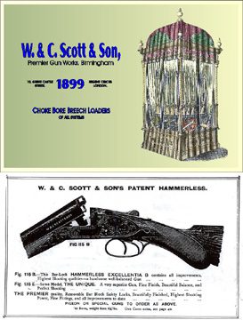 W & C Scott & Son 1899 Gun Catalog - GB-img-0