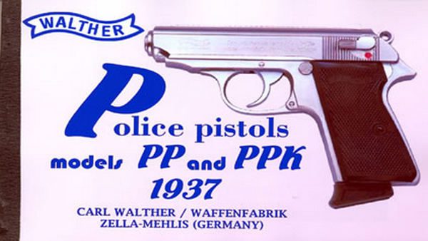 Walther Police Pistols - PP and PPK 1937 Catalog/Manual (English) - GB-img-0