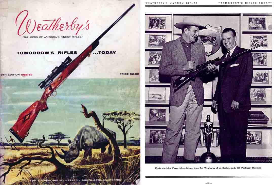 Weatherby 1956-57 Fine Firearms Catalog - GB-img-0