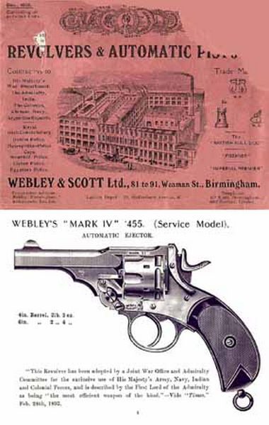 Webley & Scott 1908 Revolvers, Pistols & Air Guns Catalog - GB-img-0