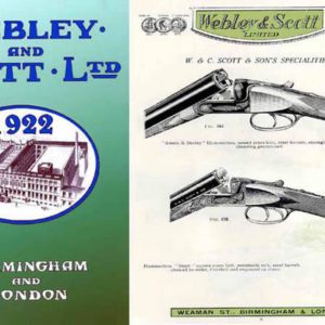 Webley & Scott 1922 Shotgun & Rifle Catalog