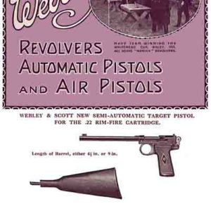 Webley & Scott 1925 Revolvers, Pistols & Air Guns Catalog