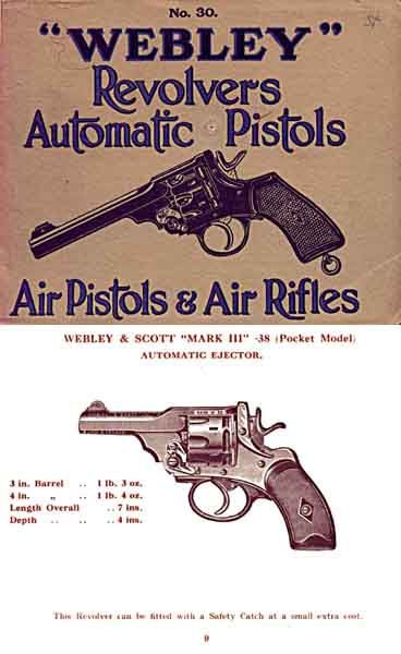 Webley & Scott 1930 Revolvers, Automatics, Guns, etc. - Catalog - GB-img-0