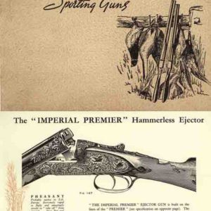 Webley & Scott 1939 Sporting Guns Catalog