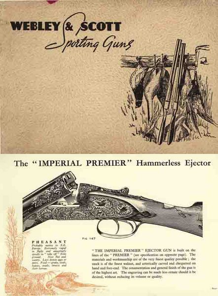 Webley & Scott 1939 Sporting Guns Catalog - GB-img-0