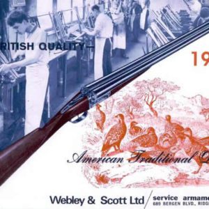 Webley & Scott 1967 Shotgun, Rifle and Air Gun Catalog