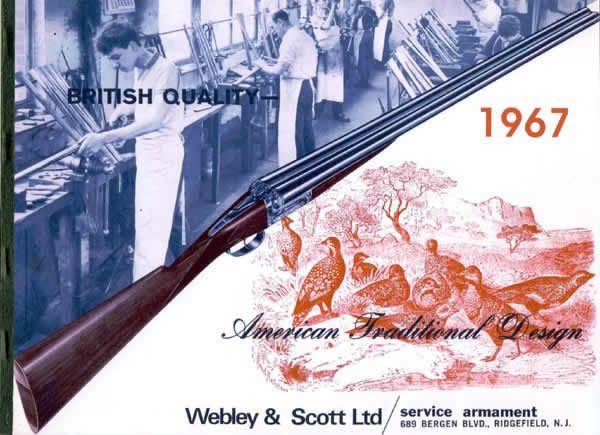 Webley & Scott 1967 Shotgun, Rifle and Air Gun Catalog - GB-img-0