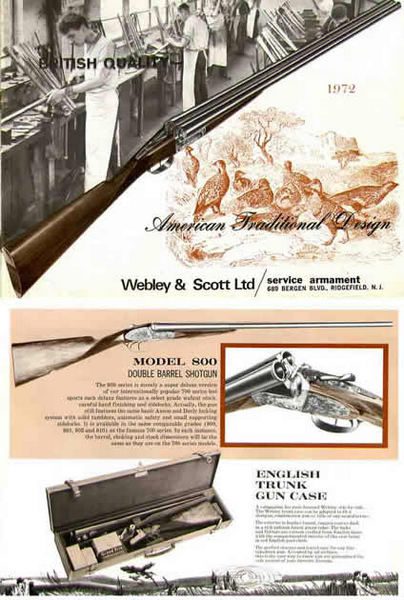 Webley & Scott 1972 Gun Catalog - GB-img-0